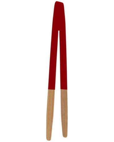 Τσιμπίδα μπαμπού Pebbly - 24 cm,κόκκινο - 2