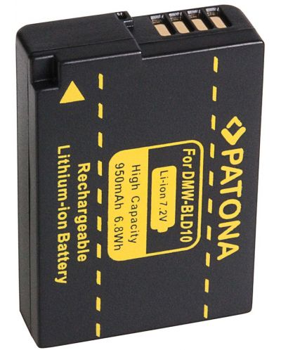 Μπαταρία Patona - εναλλακτική για  Panasonic DMW-BLD10,μαύρο - 1