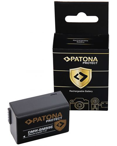 Μπαταρία  Patona - Protect, εναλλακτική για  Panasonic DMW-BMB9,μαύρο - 3