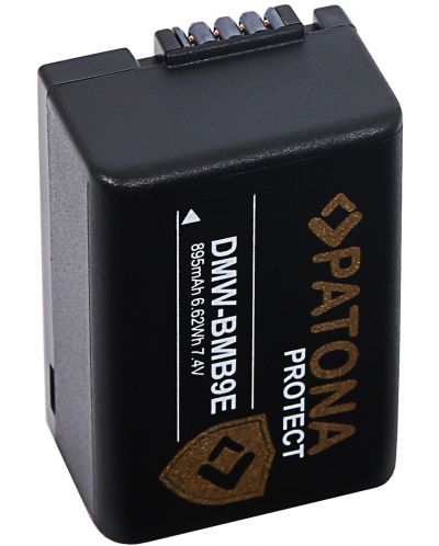 Μπαταρία  Patona - Protect, εναλλακτική για  Panasonic DMW-BMB9,μαύρο - 1