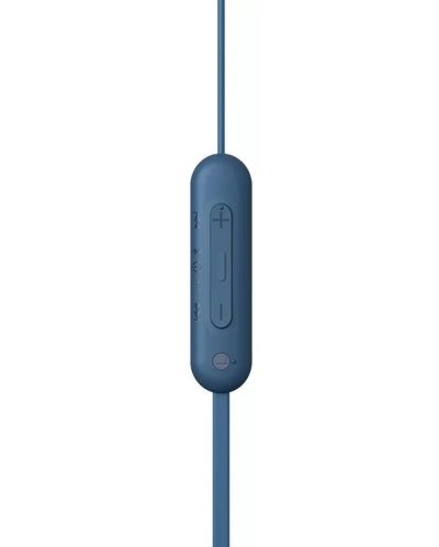 Ασύρματα ακουστικά με μικρόφωνο Sony - WI-C100, μπλε - 3