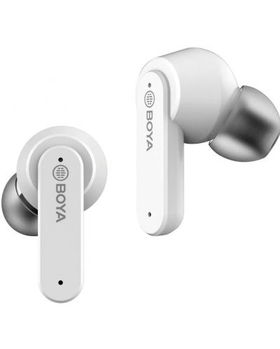 Ασύρματα ακουστικά Boya - BY-AP4-W, TWS, λευκά - 2