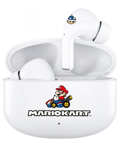 Ασύρματα ακουστικά  OTL Technologies - Core Mario Kart, TWS, λευκά  - 2