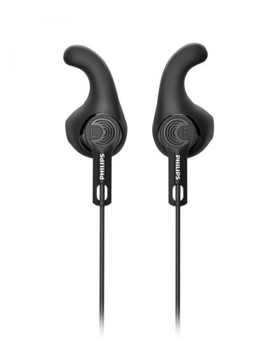 Ασύρματα αθλητικά ακουστικά Philips - TAA3206BK, μαύρα - 2