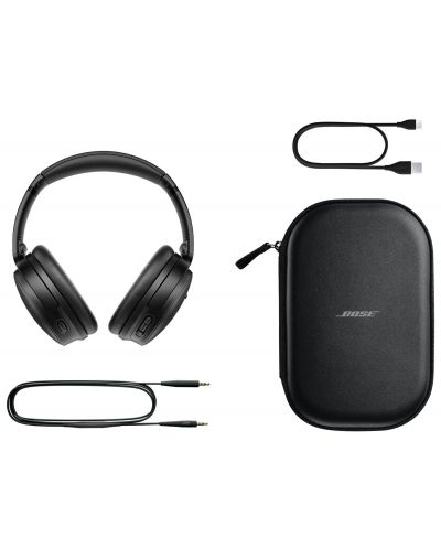 Ασύρματα ακουστικά Bose - QuietComfort, ANC, μαύρα - 7