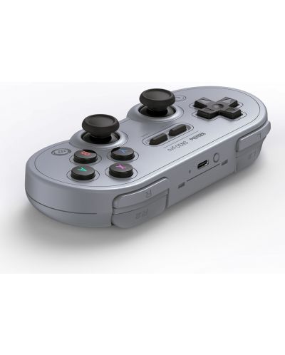 Ασύρματο χειριστήριο 8BitDo - SN30 Pro, Hall Effect Edition, Grey (Nintendo Switch/PC) - 5