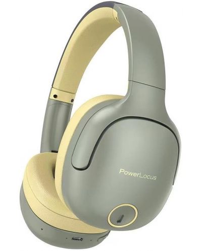 Ασύρματα ακουστικά PowerLocus - P7, Asphalt Grey - 1