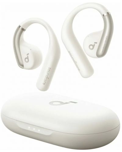 Ασύρματα ακουστικά Anker - Soundcore AeroFit, TWS, άσπρα  - 1