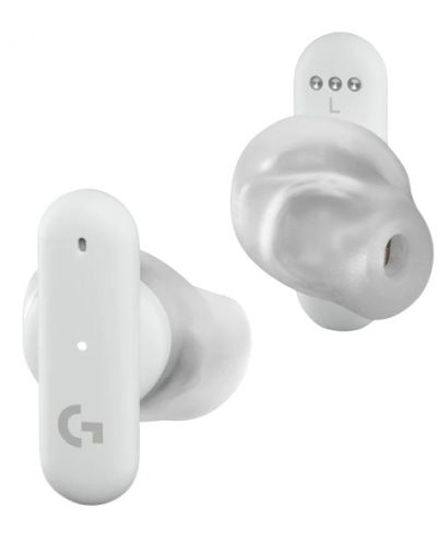 Ασύρματα ακουστικά Logitech - G FITS Gaming Earbuds, TWS,λευκό - 3