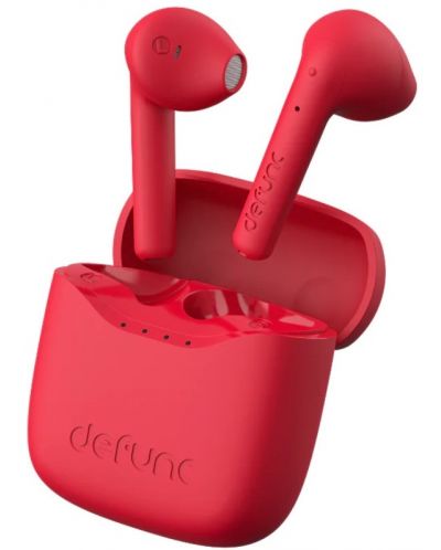 Ασύρματα ακουστικά Defunc - TRUE LITE, TWS, κόκκινα - 1