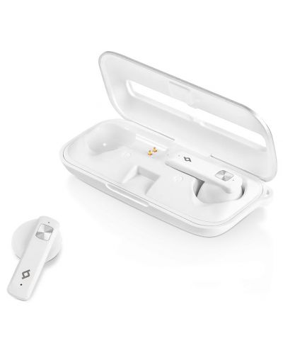 Ασύρματα ακουστικά ttec - AirBeat Ultra Slim, TWS, λευκά  - 2