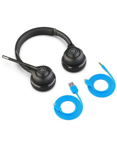 Ασύρματα ακουστικά με μικρόφωνο JLab - Go Work, μαύρα - 5