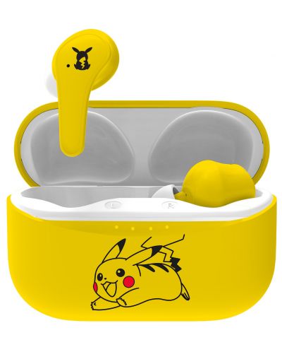 Ασύρματα ακουστικά OTL Technologies - Pikachu, TWS, κίτρινα - 1