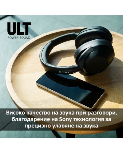 Ασύρματα ακουστικά Sony - WH ULT Wear, ANC, μαύρα - 7