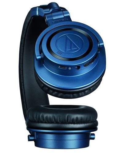 Ασύρματα ακουστικά Audio-Technica - ATH-M50xBT2DS, Μαύρο/Μπλε - 3