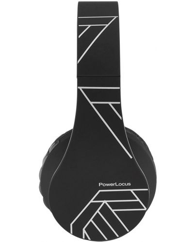 Ασύρματα ακουστικά PowerLocus - P1, μαύρο/ασημί - 5