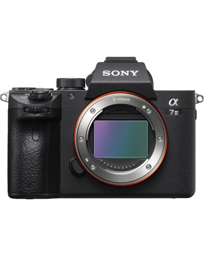 Φωτογραφική μηχανή Mirrorless  Sony - Alpha A7 III, 24.2MPx, Black - 1