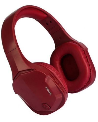 Ασύρματα ακουστικά Wesdar - BH11, κόκκινα - 3