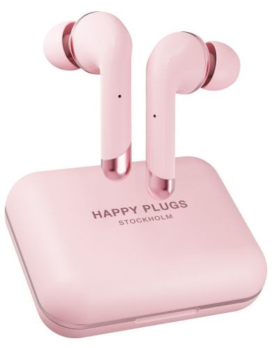Ασύρματα ακουστικά Happy Plugs - Air 1 Plus, TWS, ροζ - 1