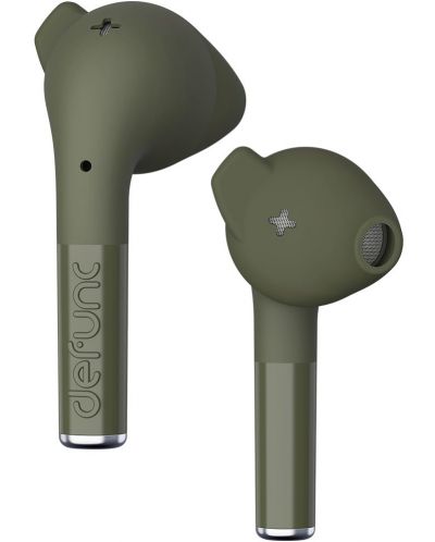 Ασύρματα ακουστικά Defunc - TRUE GO Slim, TWS, πράσινa - 1