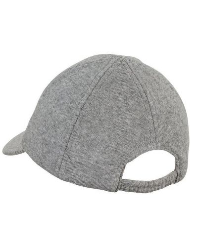 Καπέλο του μπέιζμπολ με προστασία UV 50+ Sterntaler -Με λάστιχο, 53 cm, 2-4 ετών, γκρι - 3