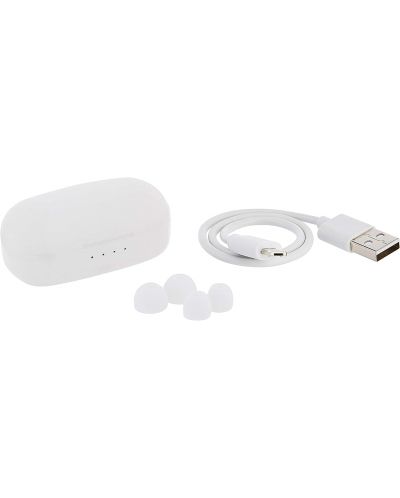 Ασύρματα ακουστικά Amazon - Basics Ultra Light, TWS,λευκό - 4