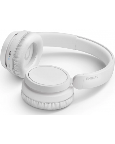 Ασύρματα ακουστικά Philips - TAH5209WT/00, Bluetooth, άσπρα  - 4