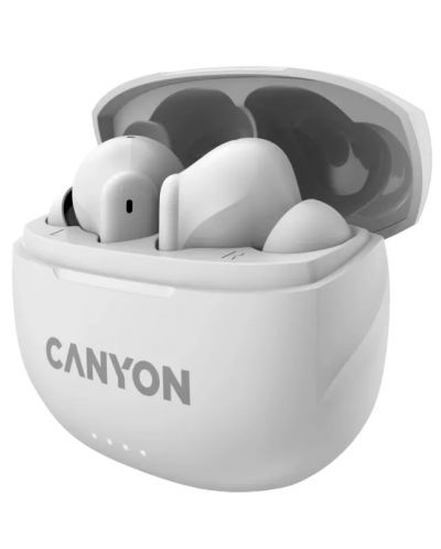 Ασύρματα ακουστικά Canyon - TWS-8, λευκά - 3