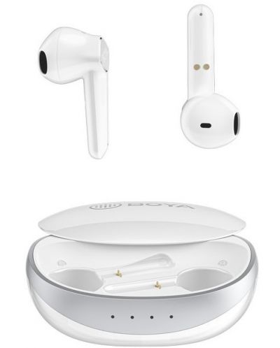 Ασύρματα ακουστικά Boya - BY-AP100-W, TWS, λευκά - 1