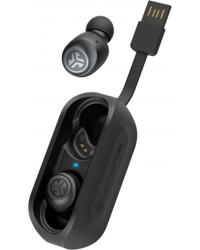 Ασύρματα ακουστικά με μικρόφωνο JLab - GO Air, TWS, μαύρα - 4