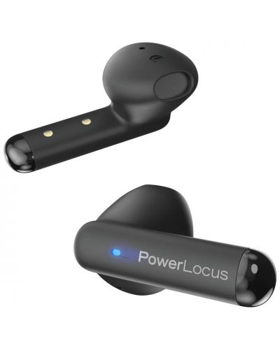 Ασύρματα ακουστικά PowerLocus - PLX1, TWS, Μαύρο - 4