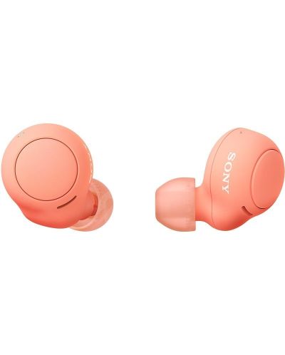 Ασύρματα ακουστικά Sony - WF-C500, TWS, πορτοκαλί - 2