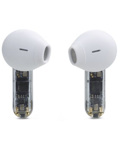 Ασύρματα ακουστικά JBL - Tune Flex Ghost Edition, TWS, ANC, λευκά  - 7