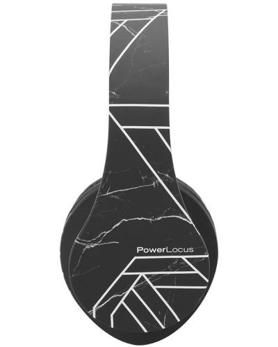 Ασύρματα ακουστικά PowerLocus - P2, Μαύρο μαρμάρινο ματ - 4