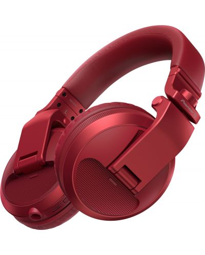 Ασύρματα ακουστικά με μικρόφωνο Pioneer DJ - HDJ-X5BT, κόκκινα - 2