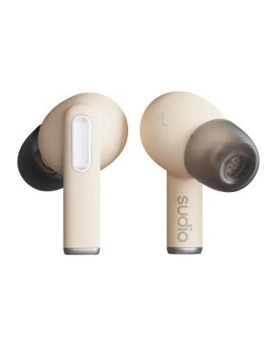 Ασύρματα ακουστικά Sudio - A1 Pro, TWS, ANC, μπεζ - 1