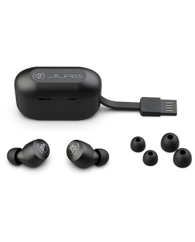 Ασύρματα ακουστικά JLab - GO Air Pop, TWS, μαύρα - 4
