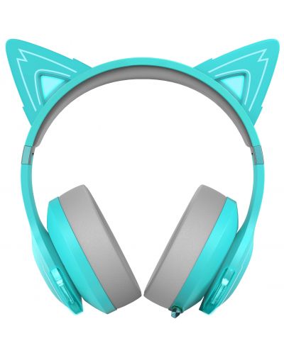 Ασύρματα ακουστικά με μικρόφωνο Edifier - G5BT CAT, μπλε/γκρι - 2