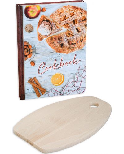 Σημειωματάριο συνταγών Lastva Retro - Cookbook, В5 + ξύλο κοπής - 3