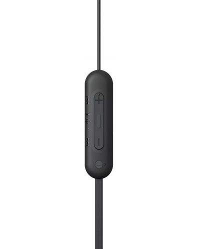 Ασύρματα ακουστικά με μικρόφωνο Sony - WI-C100, μαύρα - 3