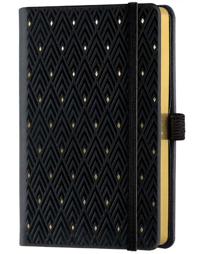 Σημειωματάριο Castelli Copper & Gold - Diamonds Gold, 9 x 14 cm, με γραμμές - 2
