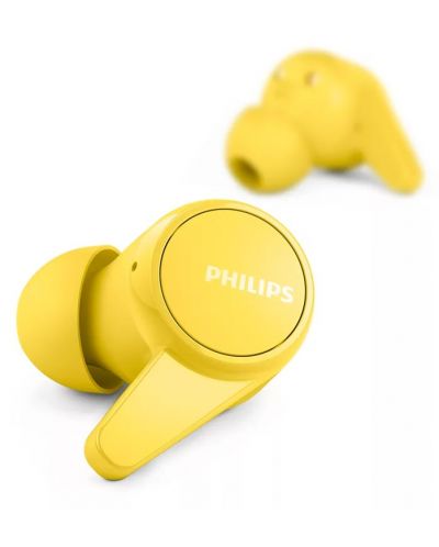 Ασύρματα ακουστικά Philips - TAT1207YL/00, TWS, κίτρινα - 4