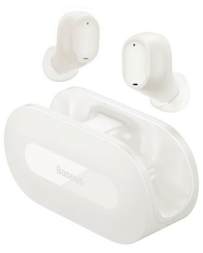 Ασύρματα ακουστικά  Baseus - Bowie EZ10, TWS, λευκά  - 1