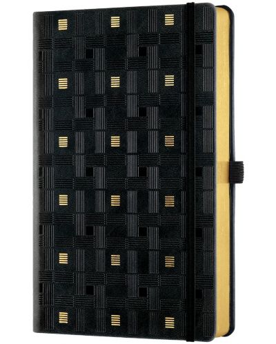 Σημειωματάριο Castelli Copper & Gold - Weaving Gold, 13 x 21 cm, με γραμμές - 2