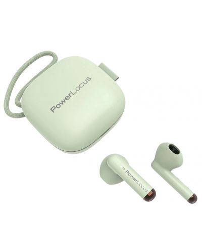 Ασύρματα ακουστικά PowerLocus - PLX1, TWS, πράσινο - 2