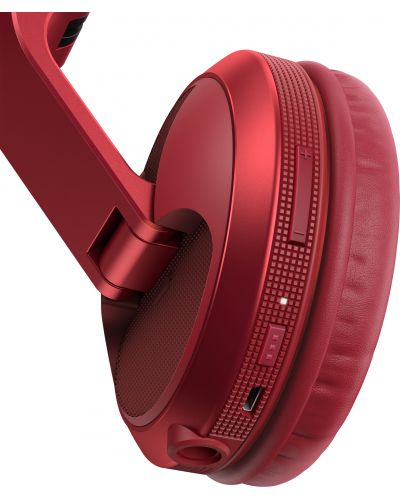 Ασύρματα ακουστικά με μικρόφωνο Pioneer DJ - HDJ-X5BT, κόκκινα - 5