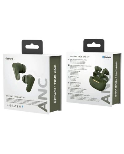 Ασύρματα ακουστικά Defunc - TRUE ANC, TWS, πράσινο - 4