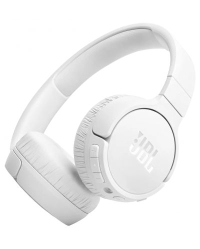 Ασύρματα ακουστικά με μικρόφωνο JBL - Tune 670NC, ANC, λευκό - 1