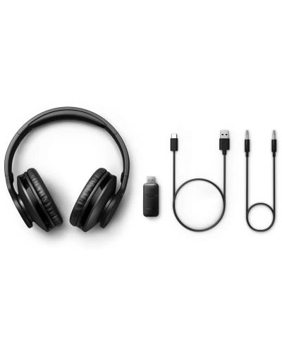 Ασύρματα ακουστικά με μικρόφωνο Philips - TAH6206BK/00, μαύρα - 6