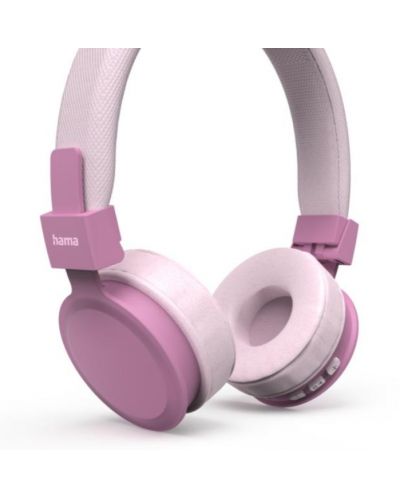 Ασύρματα ακουστικά με μικρόφωνο Hama - Freedom Lit II, ροζ - 7